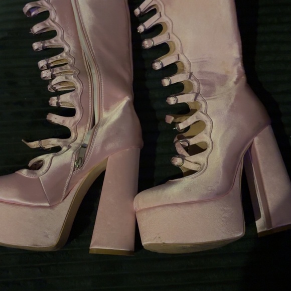 Doll baby stack heels - Picture 3 of 3